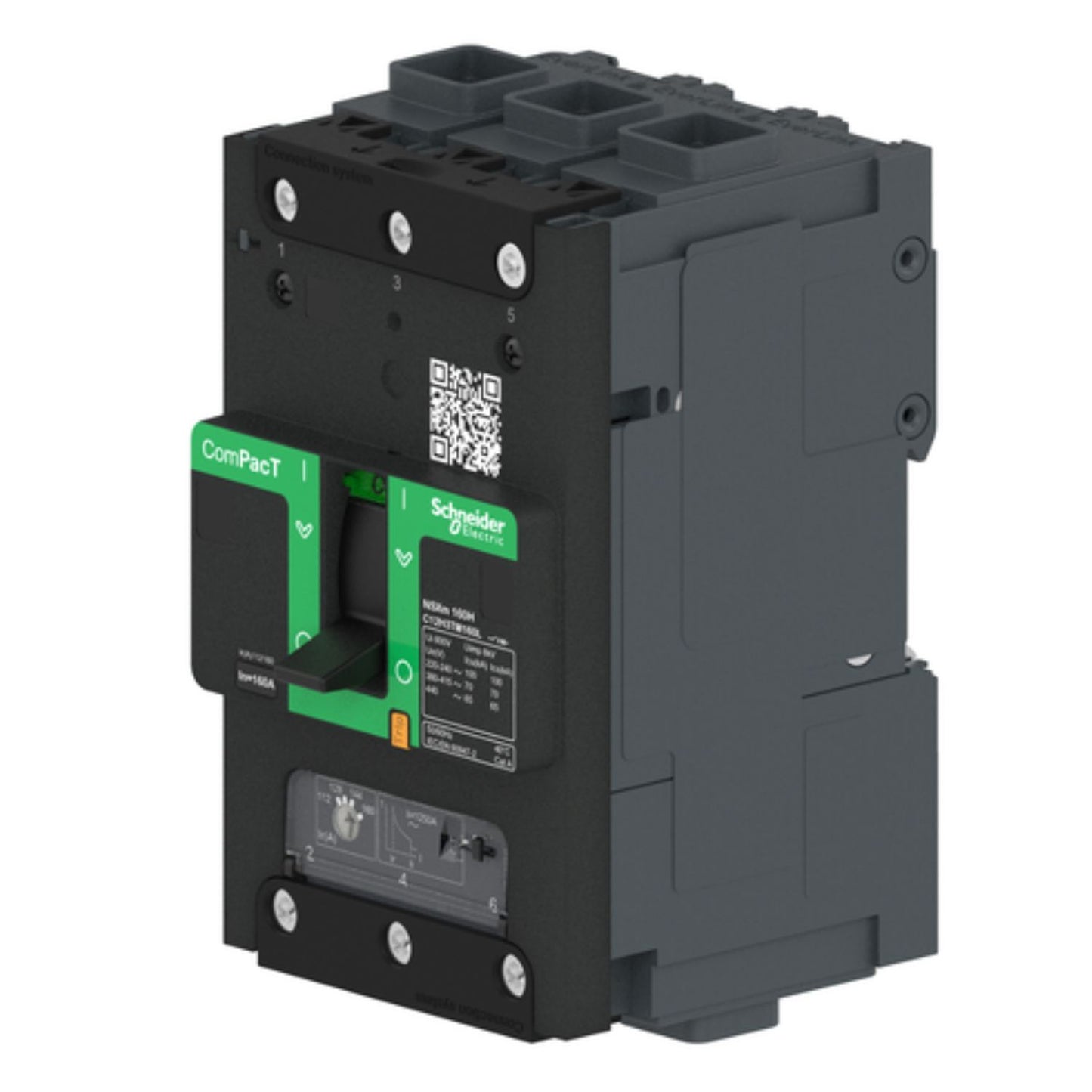 Schneider Electric - ComPacT NSXmE - circuit breaker - TM-D 25A - 3P3D - 16kA - EverLink terminal - Mfr. ref.: C11E3TM025L