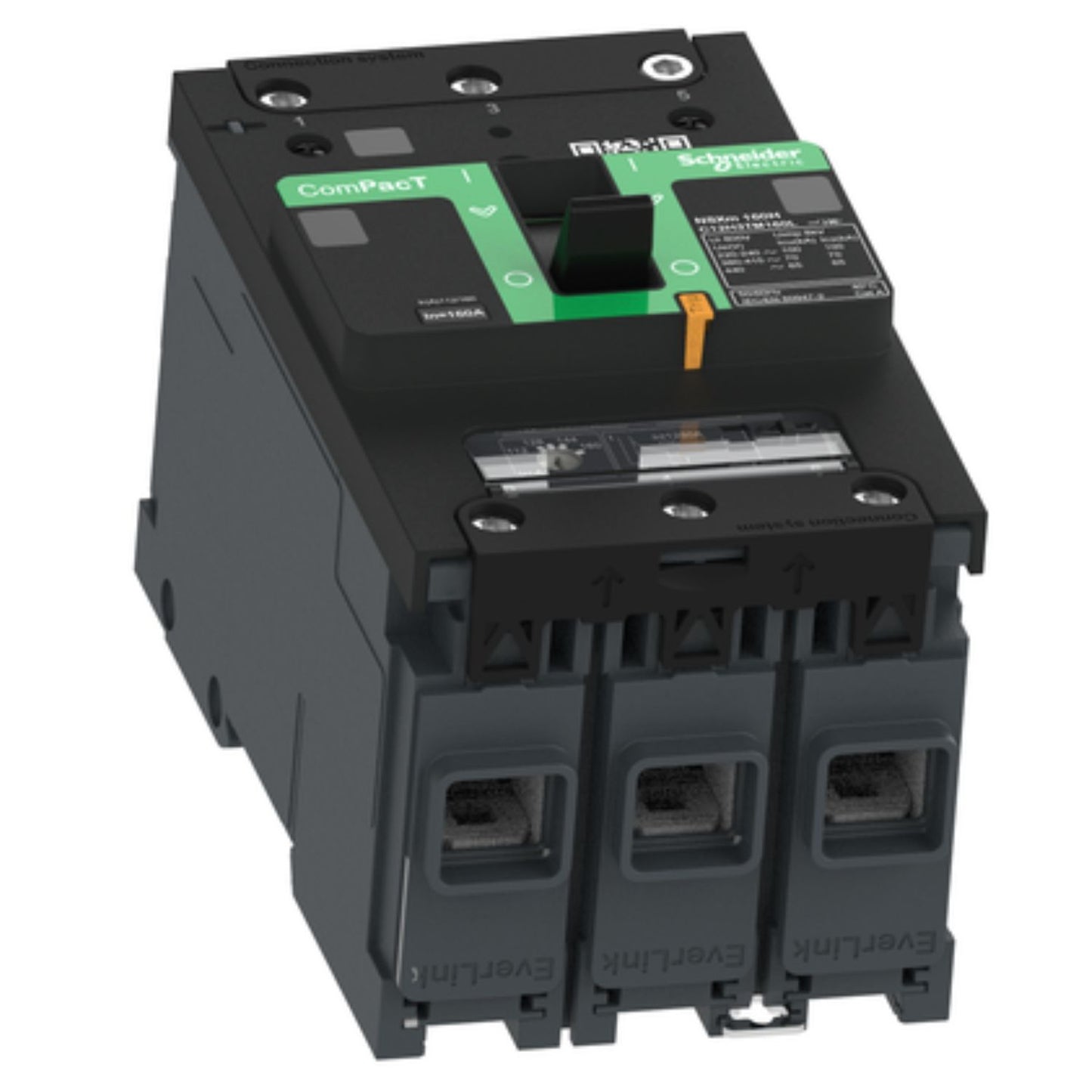 Schneider Electric - ComPacT NSXmE - circuit breaker - TM-D 25A - 3P3D - 16kA - EverLink terminal - Mfr. ref.: C11E3TM025L