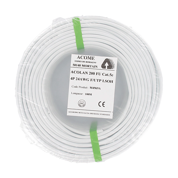 TREDELEC - Electrical Transmission Cable M5007A-C100 - Manufacturer Ref: FTP-1X4PCAT6H