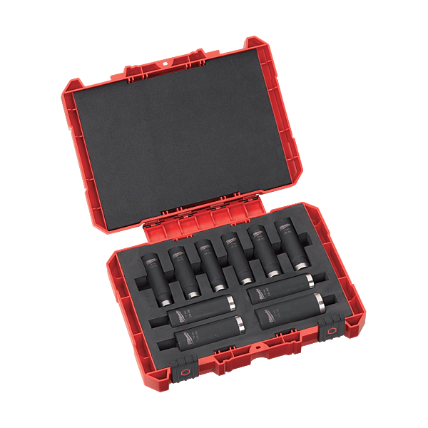 MILWAUKEE - Shockwave 1/2'' 10-piece Socket Set - Ref: 4932480457