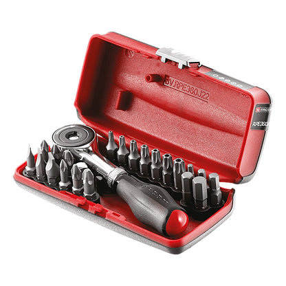 FACOM - Coffret 22 embouts 1/4'' R.PE360J22PB - Réf. : R.PE360J22PB