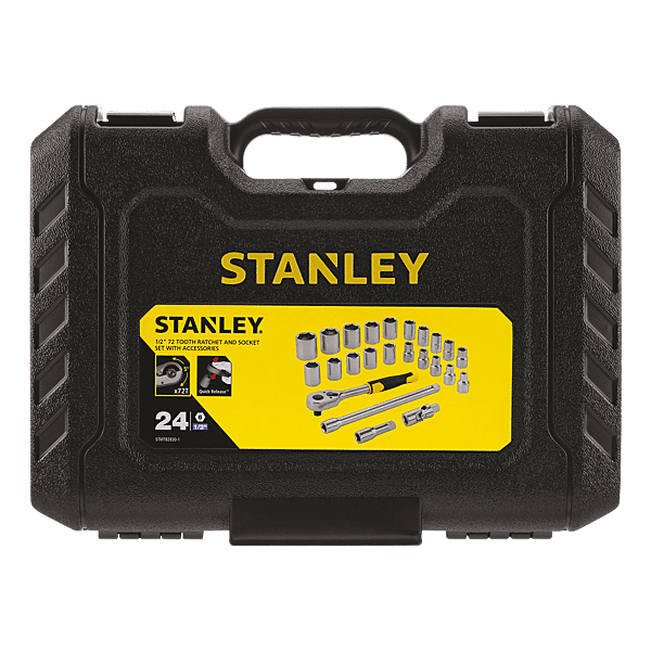 STANLEY - Coffret 24 pièces 1/2'' - Réf. : STMT82830-1