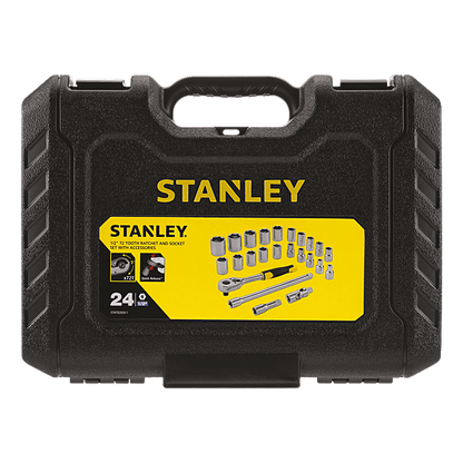STANLEY - Coffret 24 pièces 1/2'' - Réf. : STMT82830-1