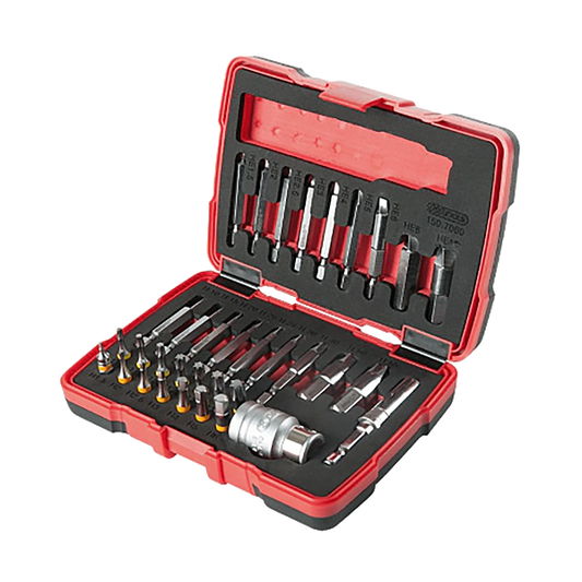 KSTOOLS - Coffret 34 embouts d'extraction 1/4'' - Réf. fab.: 150.7060
