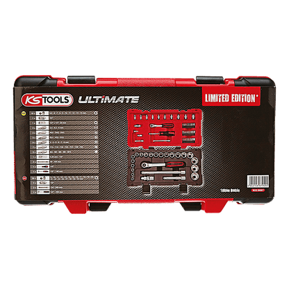 KSTOOLS - Coffret 68 pièces 1/4'' et 1/2'' - Réf. fab.: 922.0667