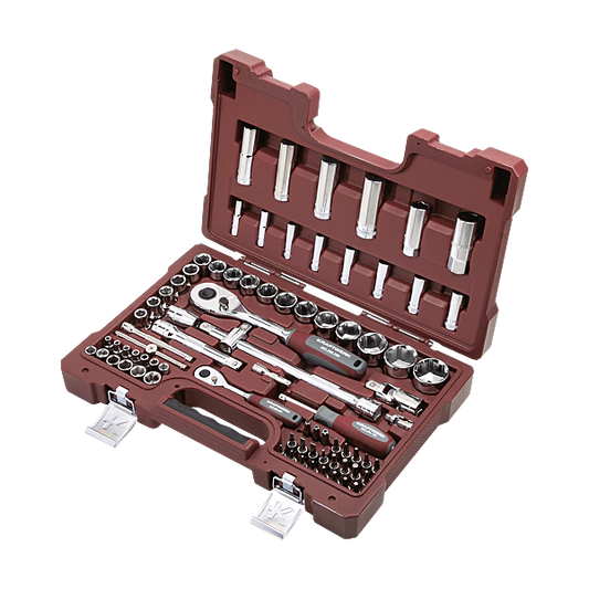 KRAFTWERK -  Coffret 80 pièces 1/4'' et 1/2'' - Réf. fab.: 204.203.600