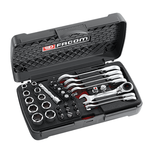 FACOM - Coffret clés à cliquet et douilles  - Réf. : 467BS.BOXPB