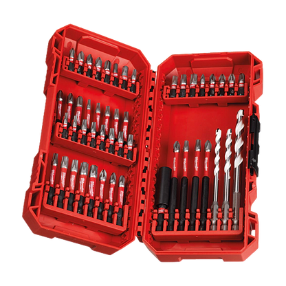 Milwaukee - Coffret d'embouts Shockwave 48 pièces - Réf. Fab. : 4932492005