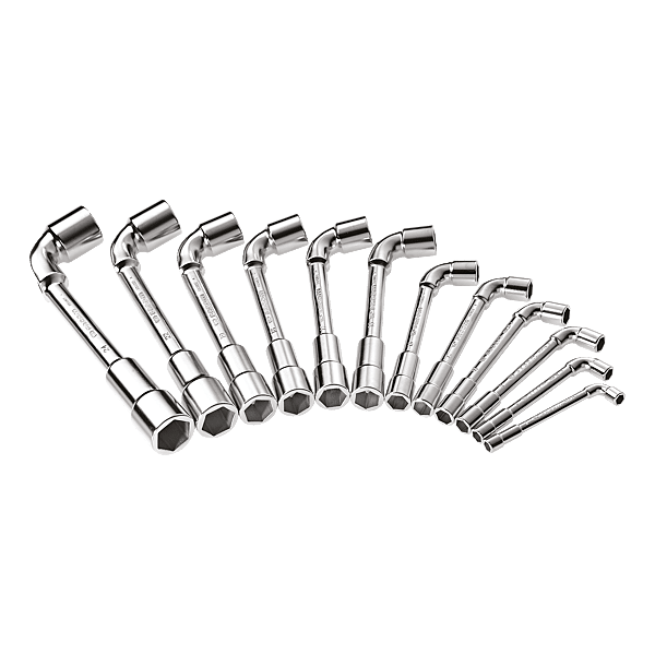 FACOM - Set of 12 Deep Offset Ring Wrenches 75 - Mfg. Ref.: 75.J12PB