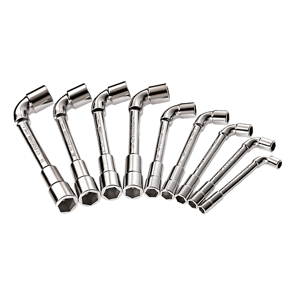 FACOM - Set of 9 through socket wrenches 75 - Mfg. Ref.: 75.J9PB