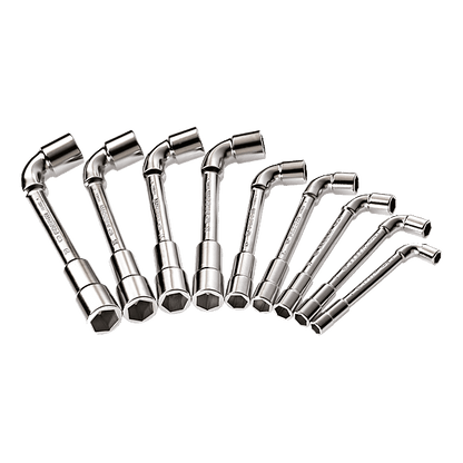 FACOM - Set of 9 through socket wrenches 75 - Mfg. Ref.: 75.J9PB