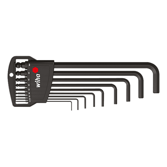 WIHA - Set of 9 Classic ball end hex keys - Mfg. Ref.: 03992