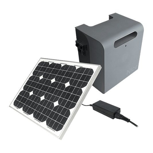 Nice France - Kit alimentation solaire pour automatisme de portail - Réf. Fab. : SYKCE30