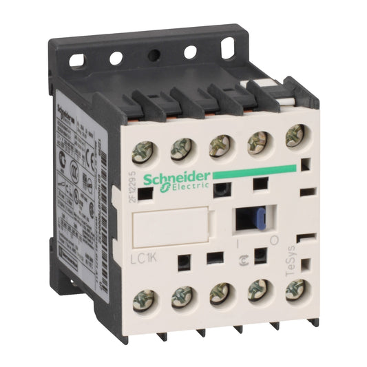 Schneider Electric - TeSys LC1K - contacteur - 3P - AC-3 440V - 6A - bobine 24Vca - Réf. fab.: LC1K0610B7