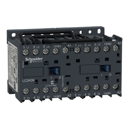 Schneider Electric - TeSys LC2K - contacteur inverseur - 3P - AC-3 440V - 6A - bobine 230Vca - Réf. fab.: LC2K0610P7