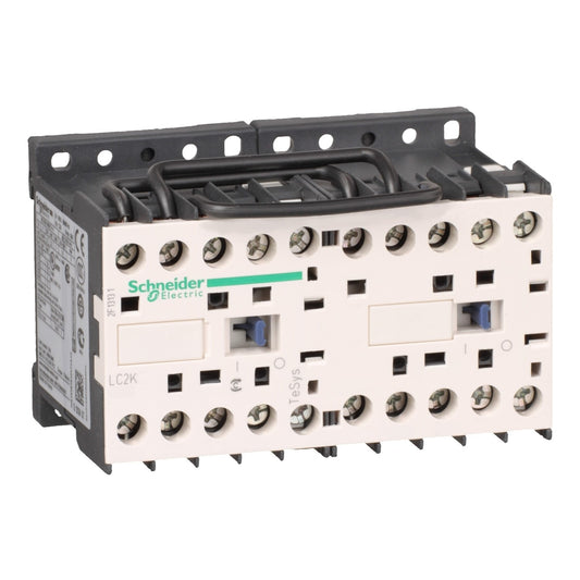 Schneider Electric - TeSys LC2K - contacteur inverseur - 3P - AC-3 440V - 6A - bobine 230Vca - Réf. fab.: LC2K0610P7