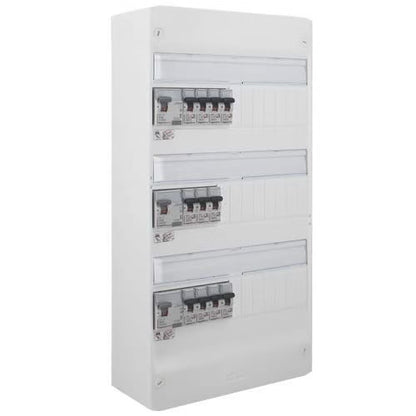 LEGRAND - Pre-wired electrical panel 3 rows 1ID 63A 2ID 40A 11 circuit breakers - Mfg. Ref.: 200884