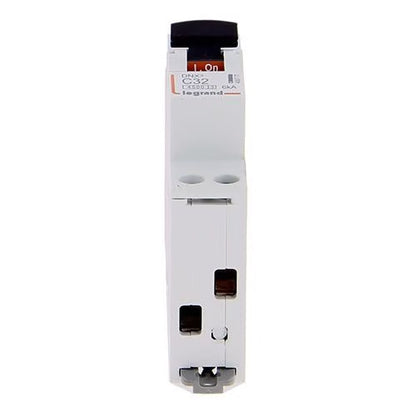 Legrand - Disjoncteur DNX3 4500 - vis/vis - U+N 230V~ 32A - 4,5kA - courbe C - 1 module - Réf. fab.: 406777