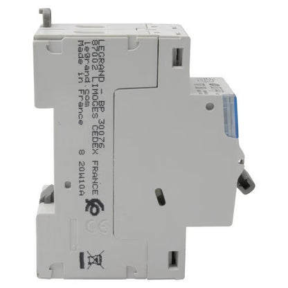 Legrand - Interrupteur différentiel DX3-ID haut/bas vis - 2P 230V~ 63A typeAC 30mA - 2 mod - Réf. fab.: 411506