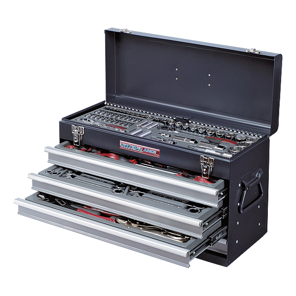 KRAFTWERK - Basic-Line Tool Case with 100 Tools - Mfg. Ref.: 206.100.000