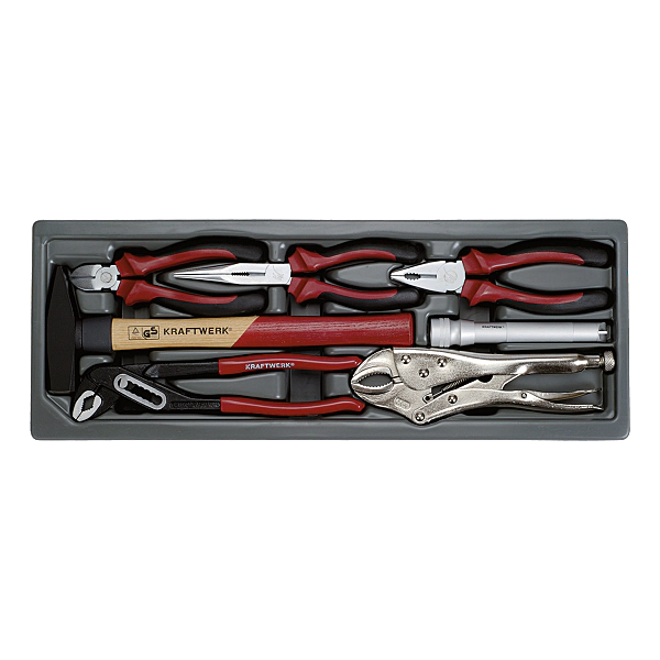 KRAFTWERK - Basic-Line Tool Case with 100 Tools - Mfg. Ref.: 206.100.000