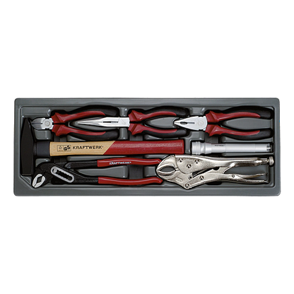 KRAFTWERK - Basic-Line Tool Case with 100 Tools - Mfg. Ref.: 206.100.000