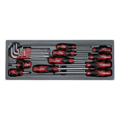 KRAFTWERK - Basic-Line Tool Case with 100 Tools - Mfg. Ref.: 206.100.000