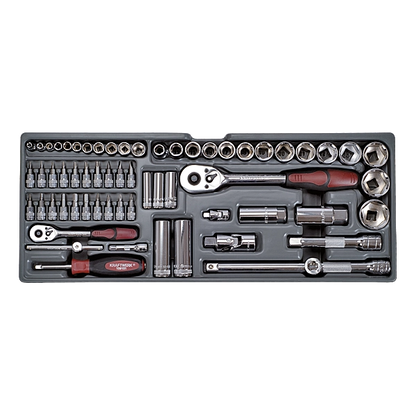 KRAFTWERK - Basic-Line Tool Case with 100 Tools - Mfg. Ref.: 206.100.000