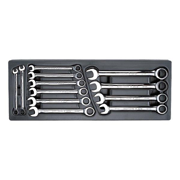 KRAFTWERK - Basic-Line Tool Case with 100 Tools - Mfg. Ref.: 206.100.000