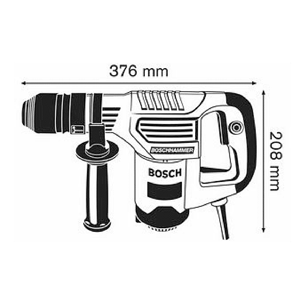 BOSCH - Marteau piqueur SDS+ GSH 3E  - Réf. Fab. : GSH 3E