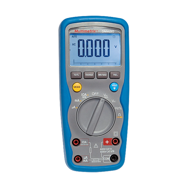 Chauvin Arnoux - Multimètre numérique industriel DMM210  - Réf. Fab. : P06231410 DMM210