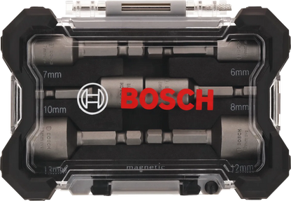 BOSCH - Coffret 6 douilles à choc aimantées 1/4'' - Réf. Fab. : 2608551079