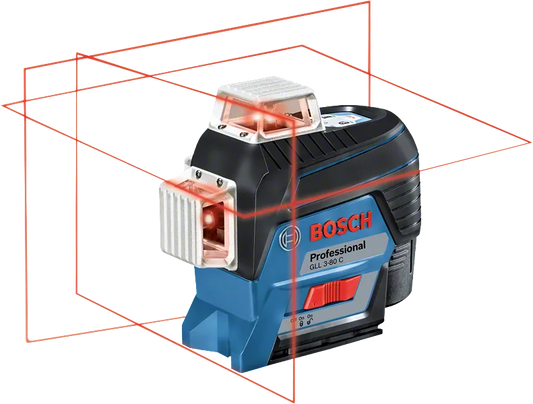 BOSCH - Niveau laser multiligne GLL 3-80 C - Réf. Fab. : 0601063S00