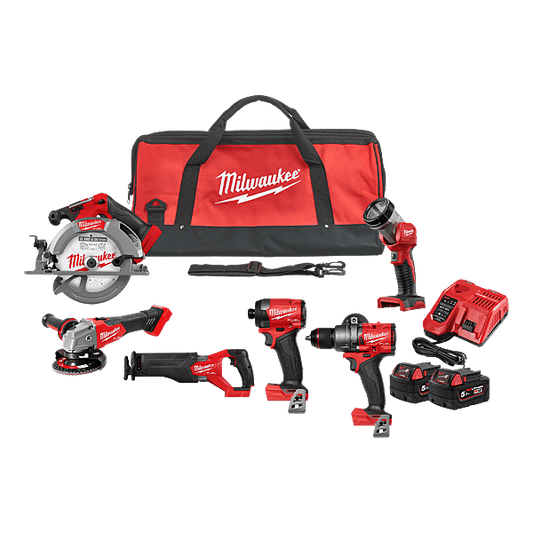 MILWAUKEE - Pack 6 machines M18 FPP6G3 - Réf. fab.: 4933498658