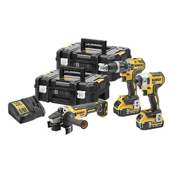 DEWALT - Pack électroportatif 3 machines - réf. fab.: DCK384P2T-QW