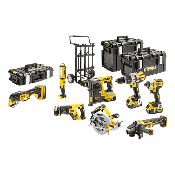 DEWALT - Pack électroportatif 8 machines - Réf. fab.: DCK853P4-QW