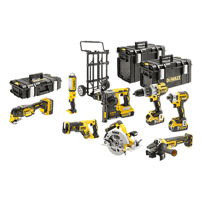 DEWALT - Pack électroportatif 8 machines - Réf. fab.: DCK853P4-QW