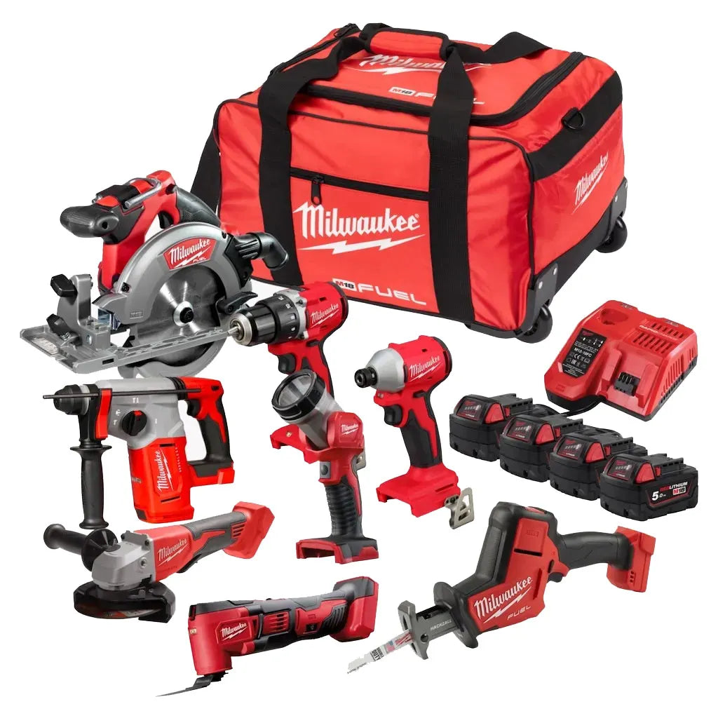 MILWAUKEE - Pack 8 outils 18 V - Réf. fab.: 4933500111