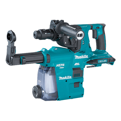 MAKITA - Perforateur burineur SDS+ LXT® DHR283ZWJU avec aspirateur intégré - Réf. Fab. : DHR283ZWJU