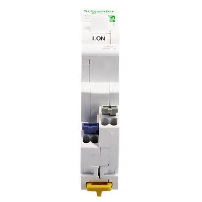 Schneider Electric - Resi9 XE Disjoncteur 10A auto Ph+N courbe C 3kA 230V - Réf. fab.: R9EFC610