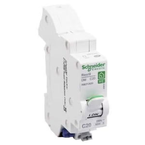 Schneider Electric - Resi9 XE - disjoncteur modulaire - 1P+N - 25A - courbe C - embrochable - Réf. fab.: R9EFC625