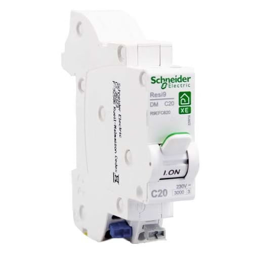 Schneider Electric - Resi9 XE - disjoncteur modulaire - 1P+N - 25A - courbe C - embrochable - Réf. fab.: R9EFC625