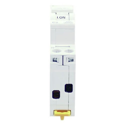 Schneider Electric - Resi9 - disjoncteur modulaire - 1P+N - 2A - courbe C - peignable - Réf. fab.: R9PFC602