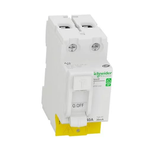 Schneider Electric - Resi9 - inter différentiel - 2P - 40A - 30mA - Type AC - peignable - alim bas - Réf. fab.: R9PRC240