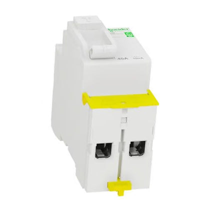 Schneider Electric - Resi9 - inter différentiel - 2P - 40A - 30mA - Type AC - peignable - alim bas - Réf. fab.: R9PRC240