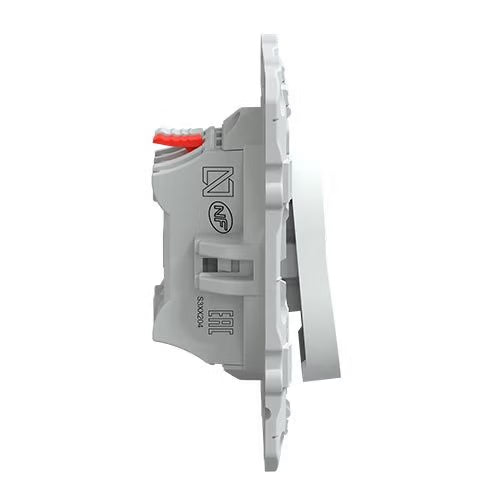 Schneider Electric - Ovalis - interrupteur va et vient - 10AX - Blanc - Réf. Fab. : S320204