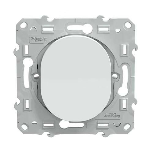 Schneider Electric - Ovalis - interrupteur va et vient - 10AX - Blanc - Réf. Fab. : S320204