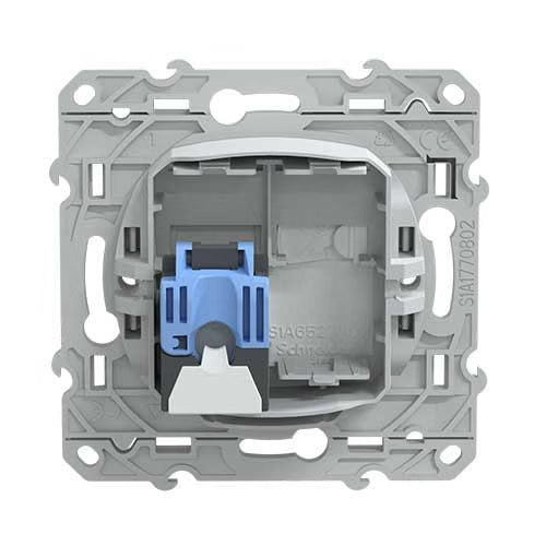 Schneider Electric - Ovalis Prise RJ45 grade 3 catégorie 6 STP blanc - Réf.: Fab. : S320476