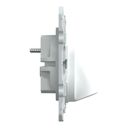 Schneider Electric - Ovalis - cable outlet - 16A - Ø6..12mm - White - Mfg. Ref.: S320662