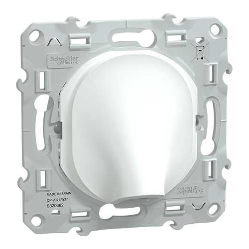 Schneider Electric - Ovalis - sortie de câble - 16A - Ø6..12mm - Blanc - Réf. Fab. : S320662